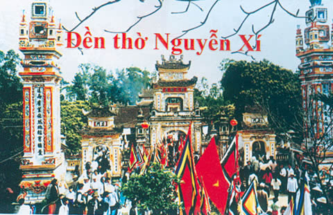 Lễ hội đền thờ Nguyễn Xí
